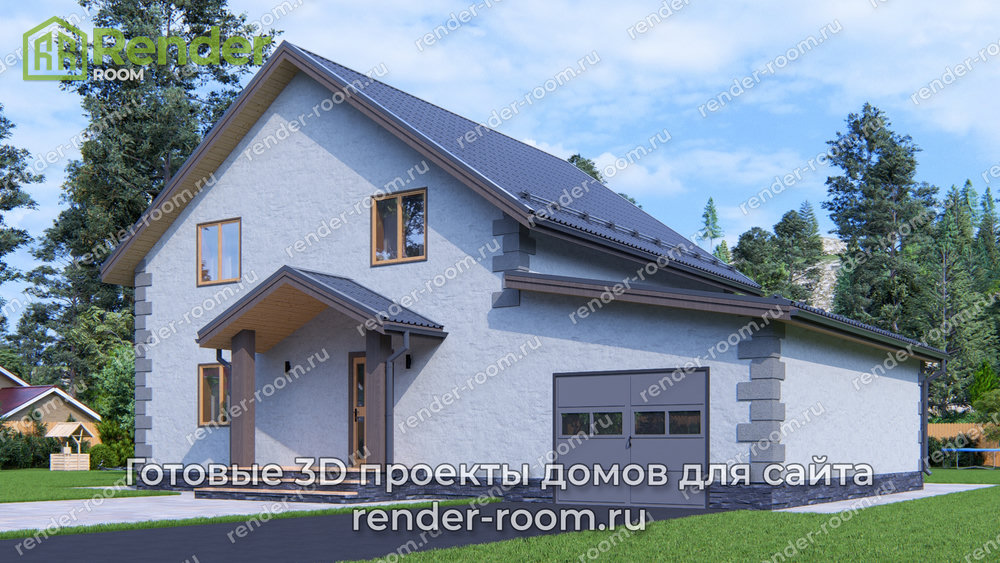 3D Проект БР-12 — ракурс 1