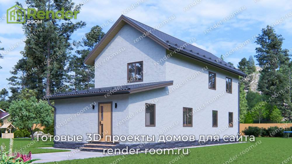 3D Проект БР-13 — ракурс 1
