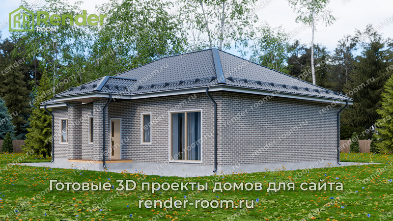 3D Проект БР-17 — ракурс 1