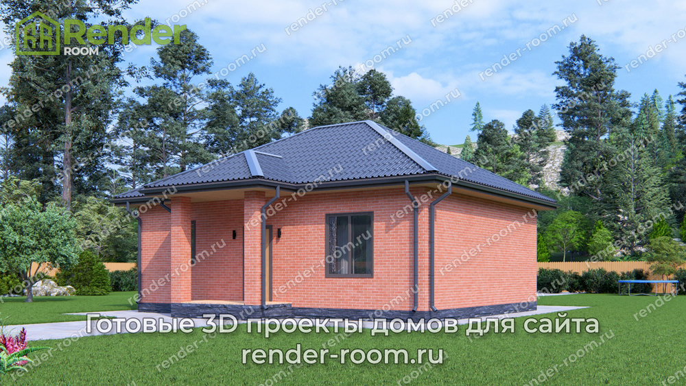 3D Проект БР-5 — ракурс 1