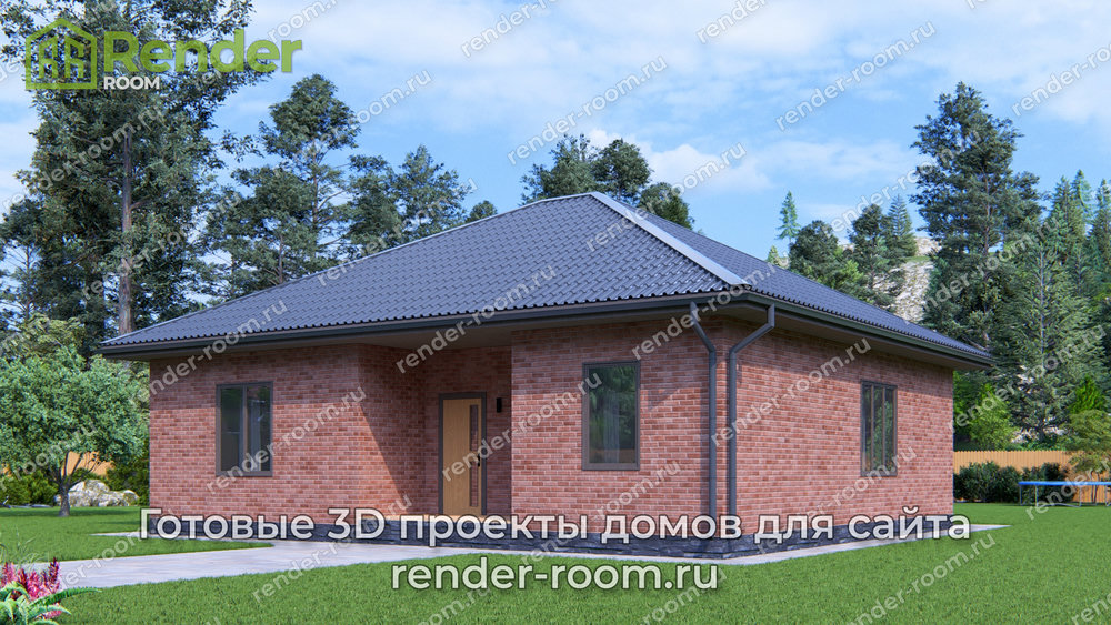 3D Проект БР-6 — ракурс 1