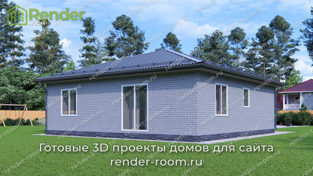 3D Проект БР-7 — миниатюра 3