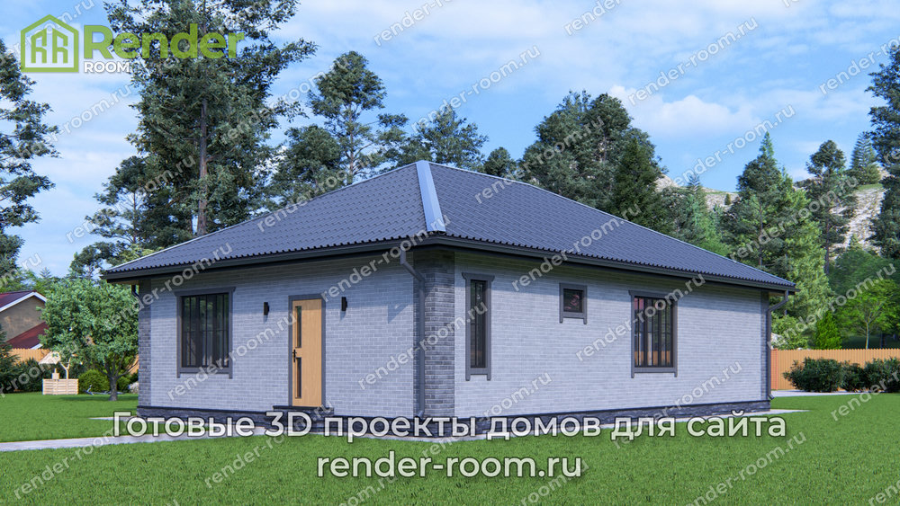 3D Проект БР-9 — ракурс 1