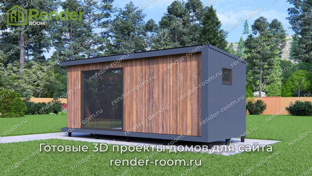 3D Проект М-1 — ракурс 1