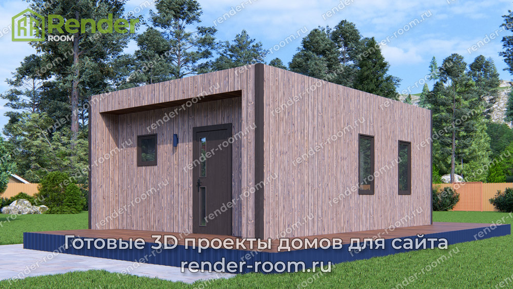 3D Проект М-10 — ракурс 1