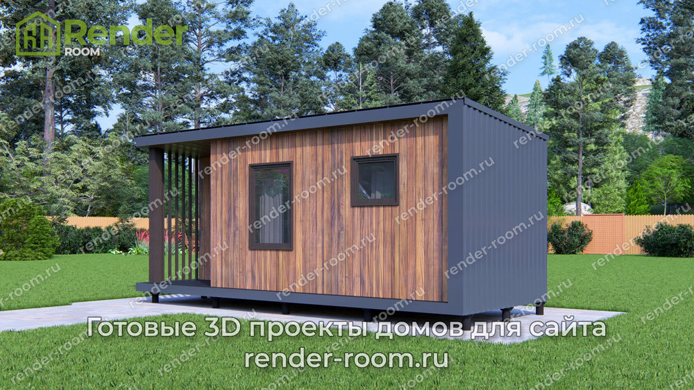 3D Проект М-3 — ракурс 1