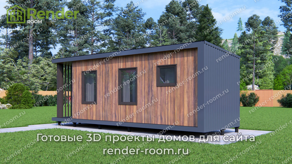 3D Проект М-4 — ракурс 1