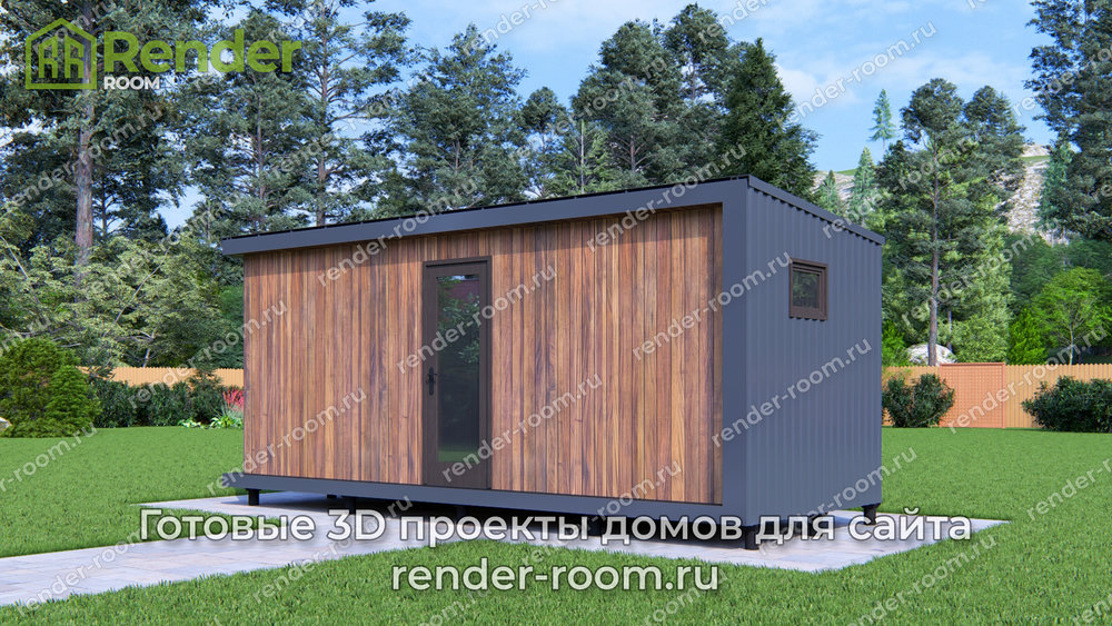 3D Проект М-6 — ракурс 1