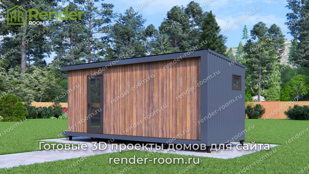3D Проект М-8 — ракурс 1