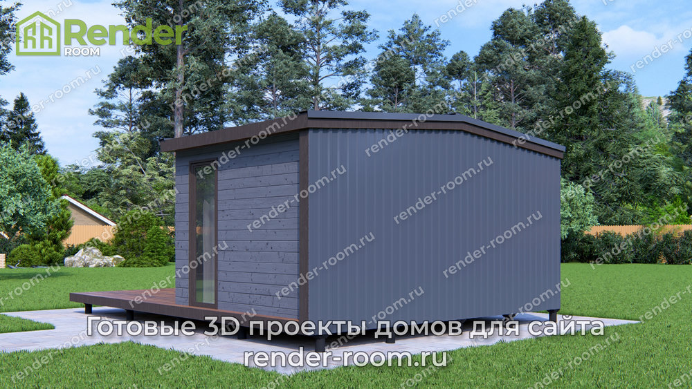 3D Проект М-9 — ракурс 1