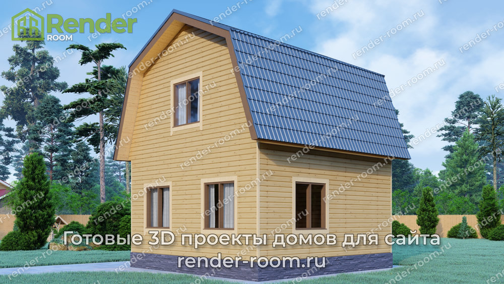 3D Проект П-1004 — миниатюра 2