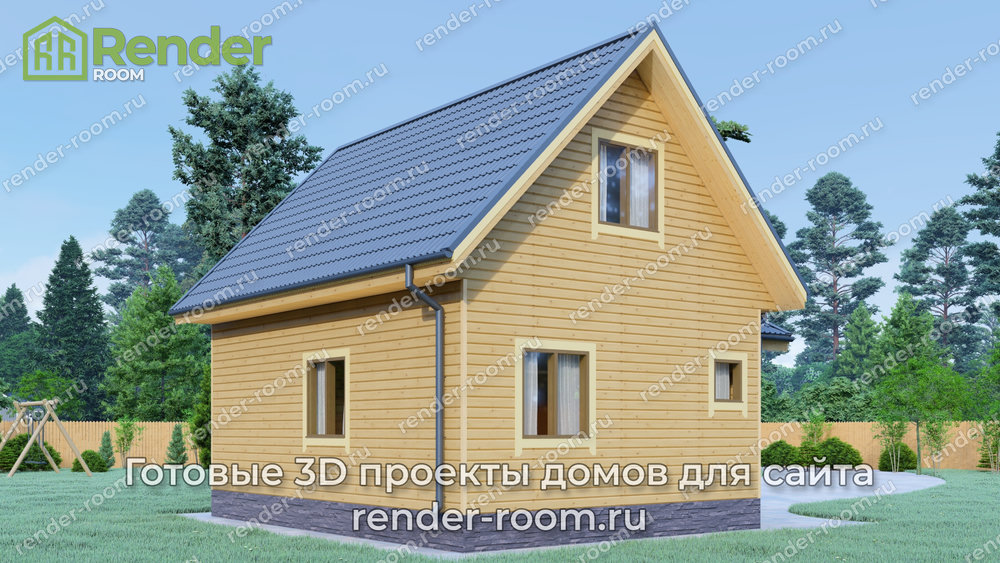 3D Проект П-1005 — миниатюра 3