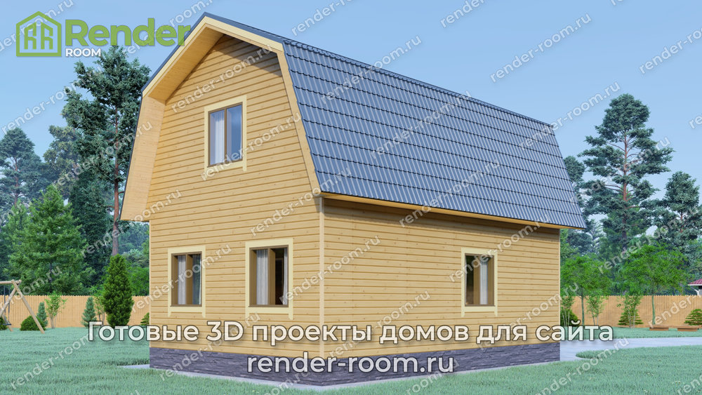 3D Проект П-1006 — миниатюра 3