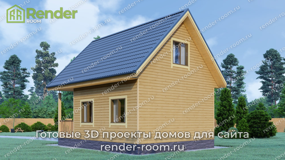 3D Проект П-1012 — миниатюра 3
