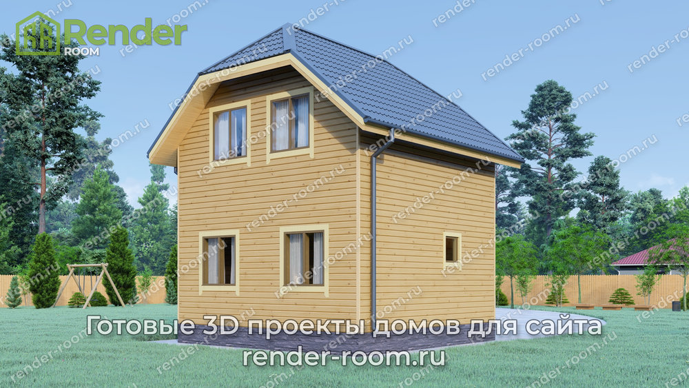 3D Проект П-1024 — миниатюра 3