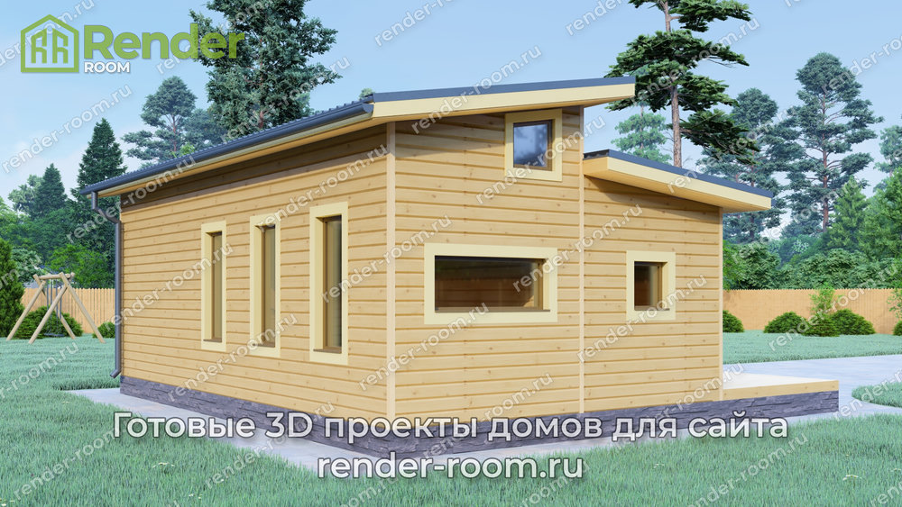 3D Проект П-1032 — миниатюра 3