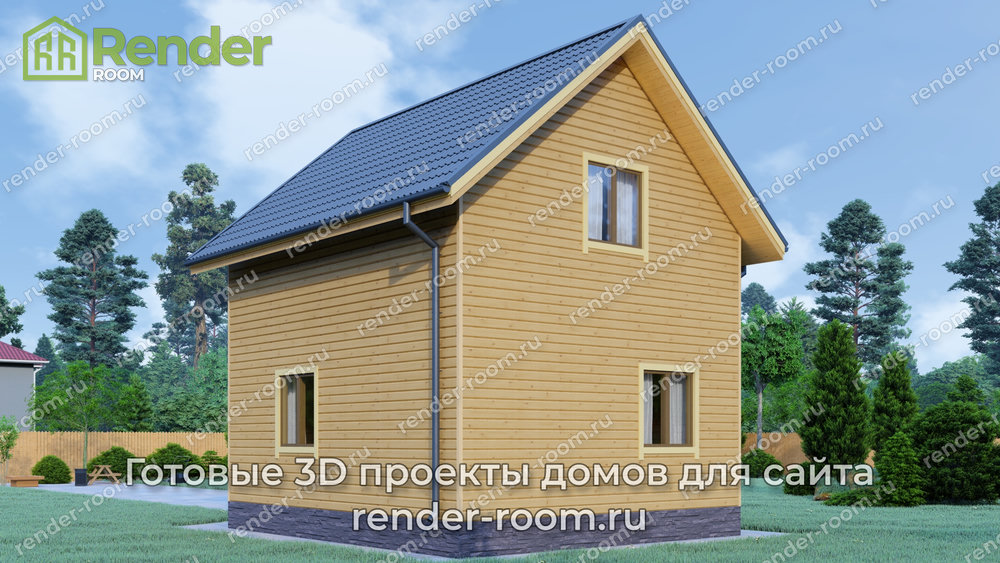 3D Проект П-1034 — миниатюра 3