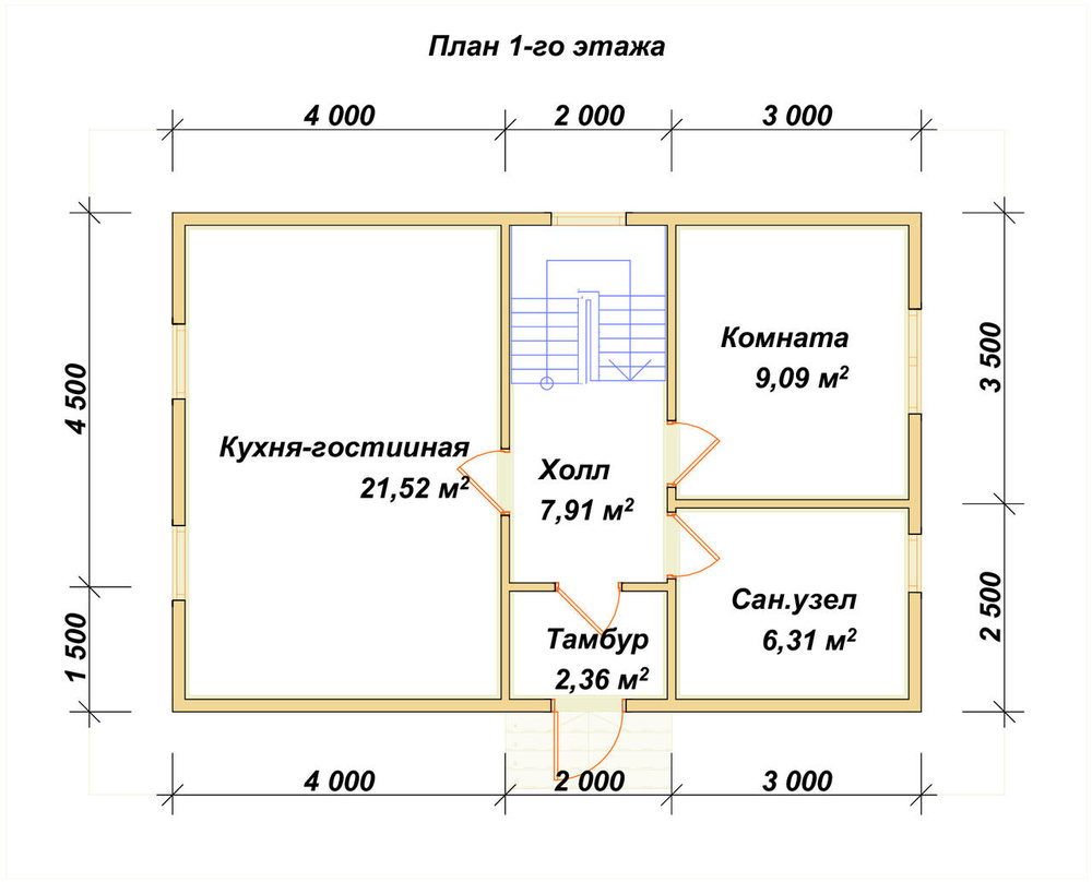 3D Проект П-1036 — план 1