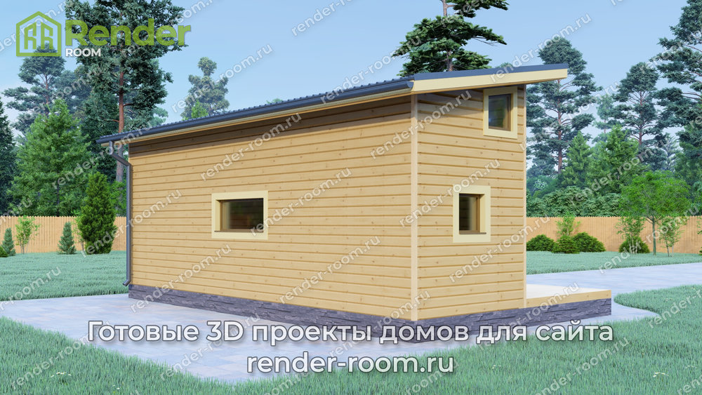3D Проект П-1038 — миниатюра 3