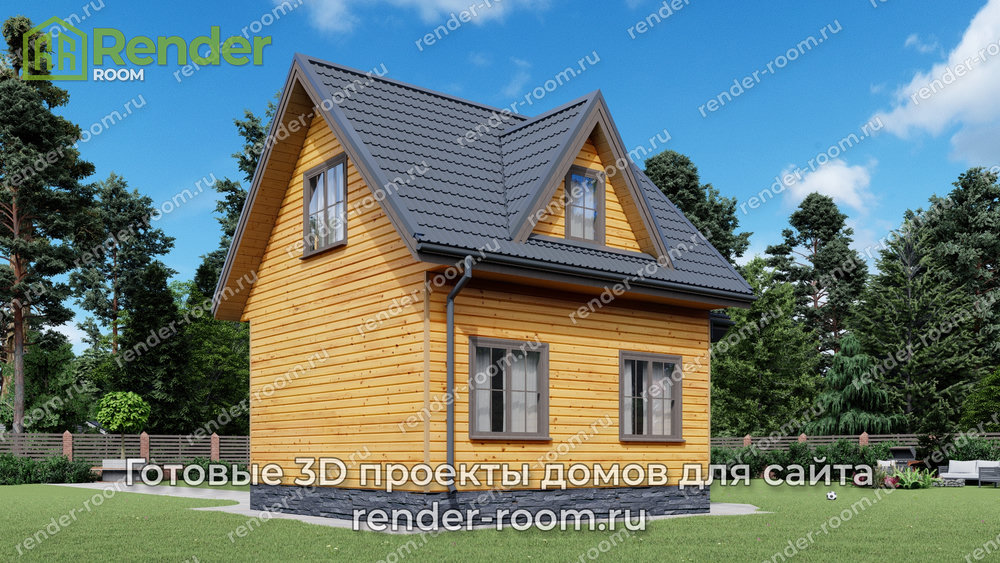 3D Проект П-104 — миниатюра 3
