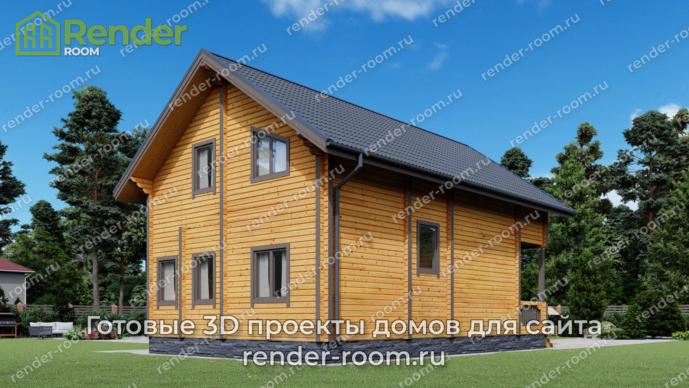 3D Проект П-1043 — миниатюра 3