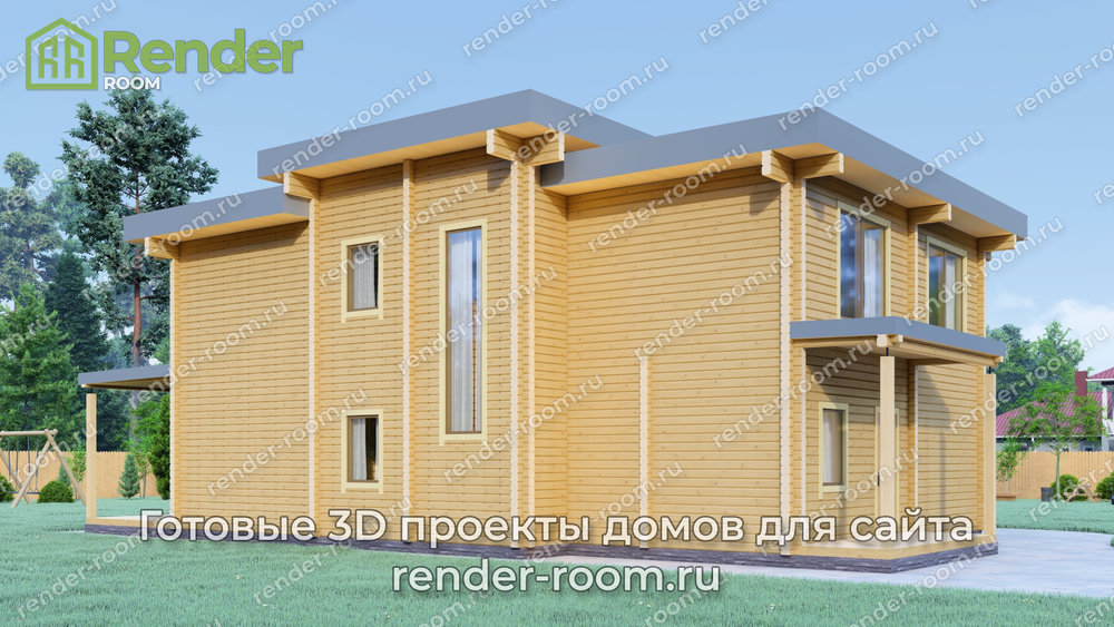 3D Проект П-1055 — миниатюра 3