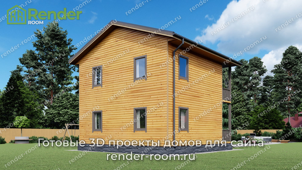 3D Проект П-1104 — миниатюра 3