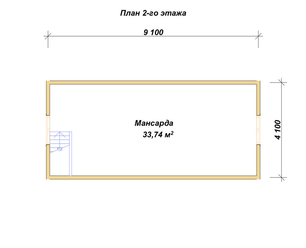 3D Проект П-1129 — план 2