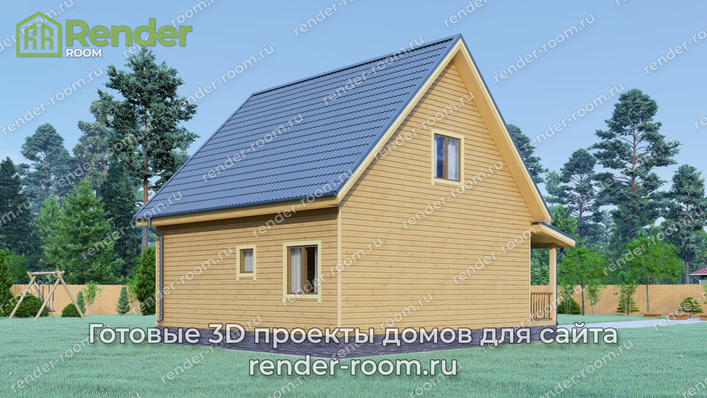 3D Проект П-1163 — миниатюра 3