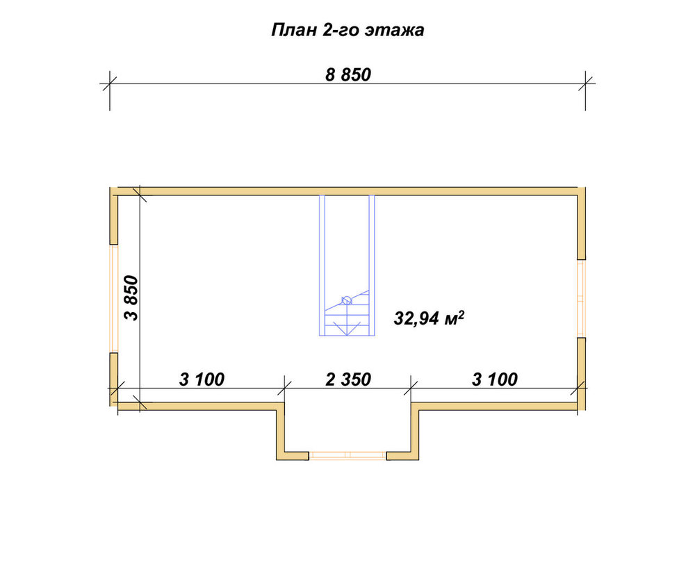 3D Проект П-1206 — план 2