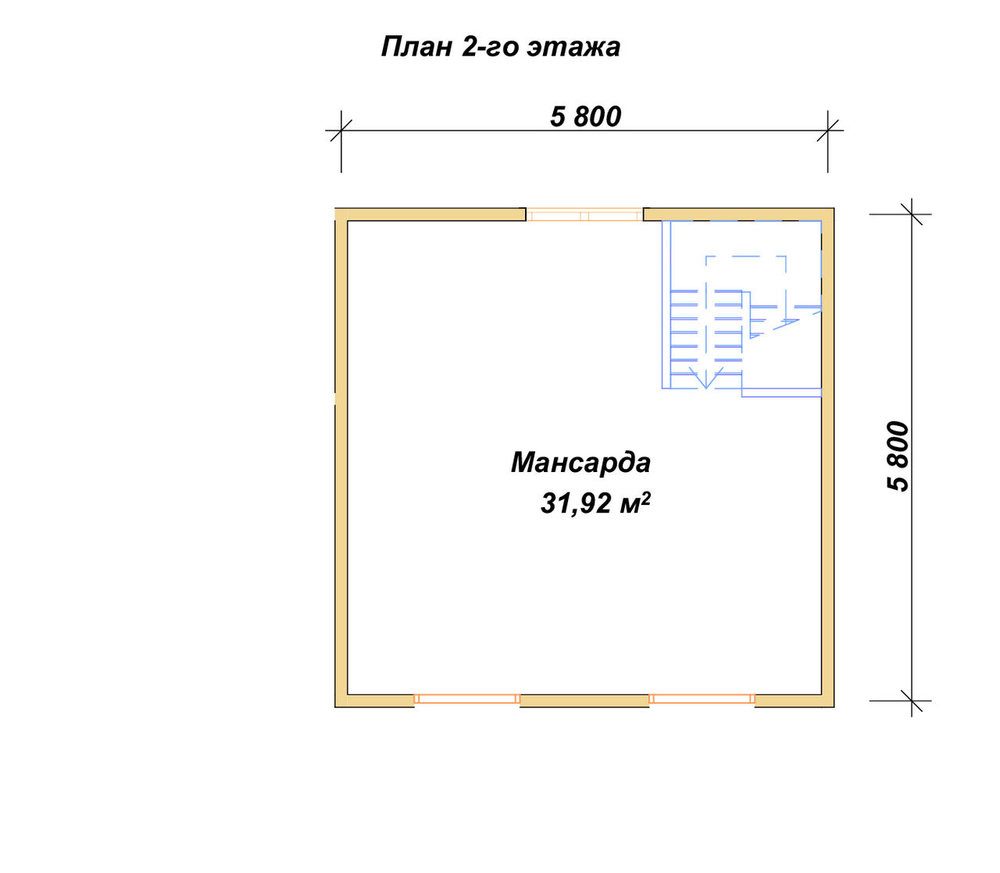 3D Проект П-1208 — план 2