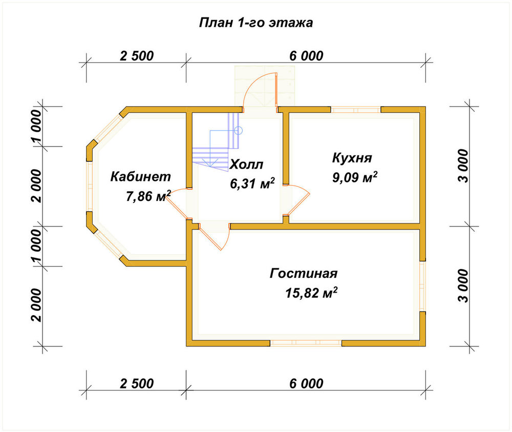 3D Проект П-121 — план 1