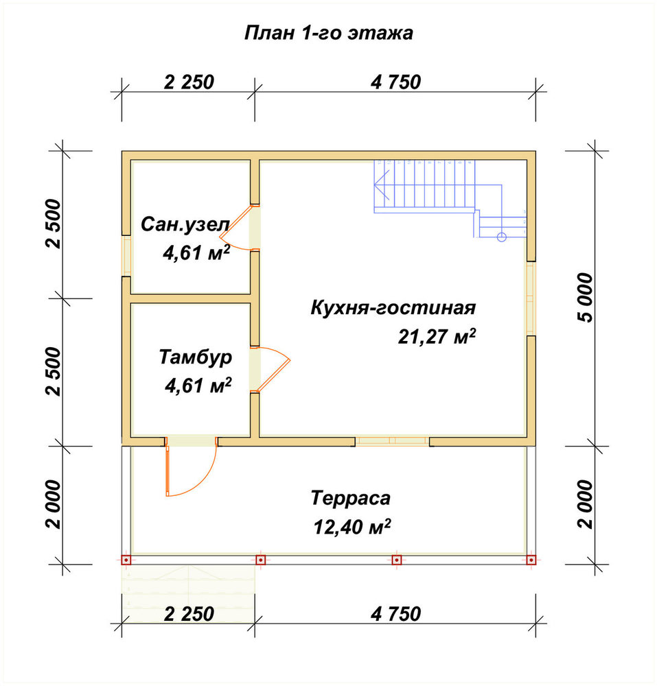 3D Проект П-1236 — план 1