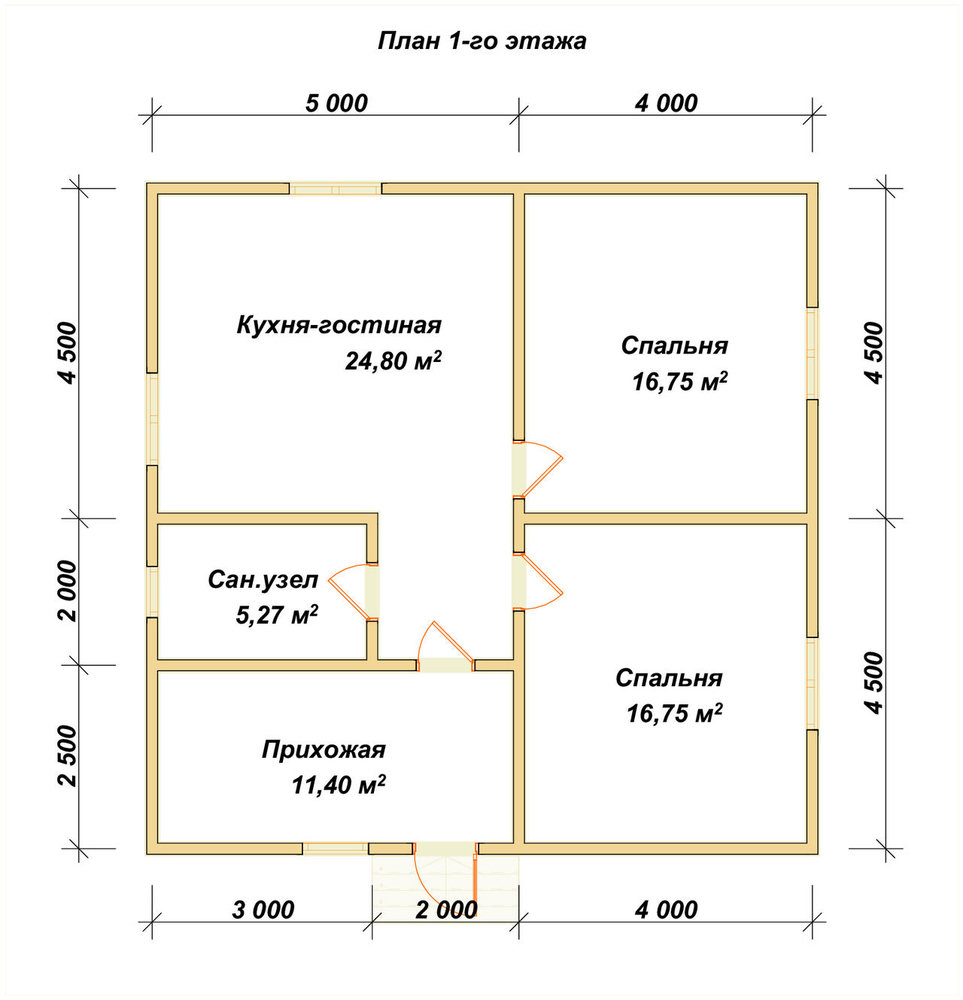 3D Проект П-1240 — план 1