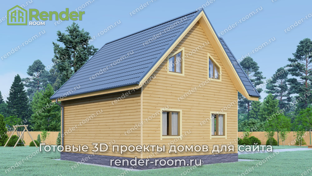 3D Проект П-1256 — миниатюра 3