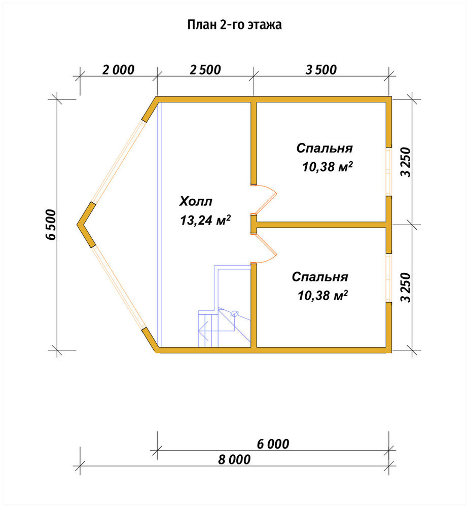 3D Проект П-1262 — план 2