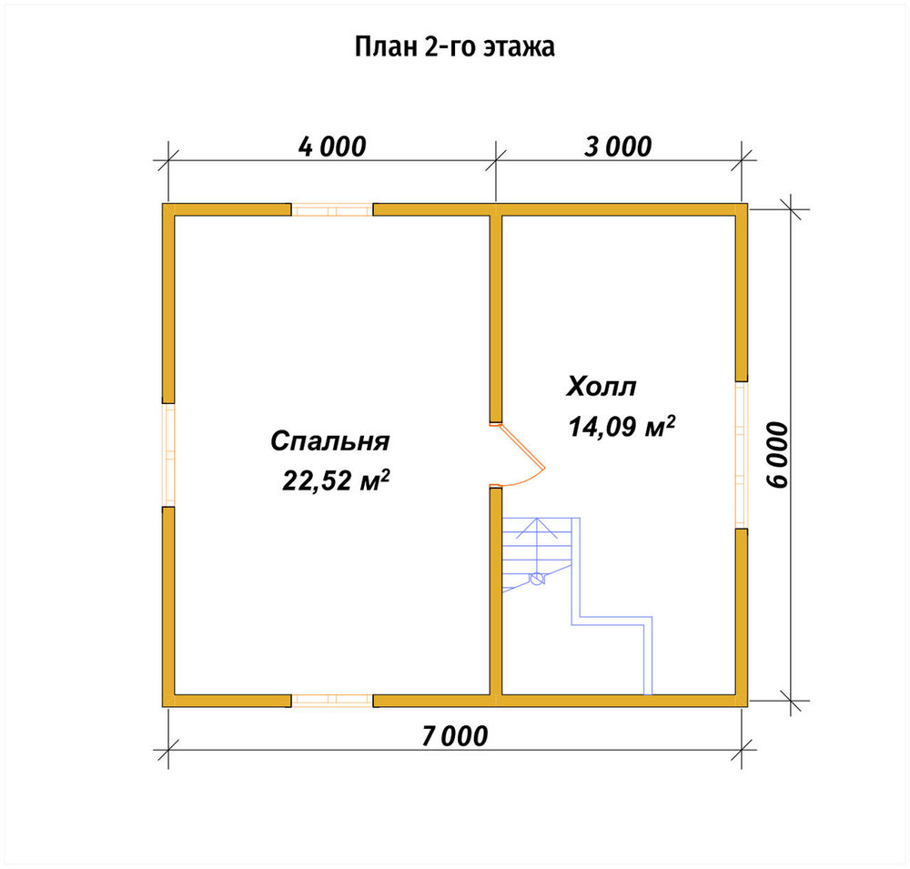 3D Проект П-1268 — план 2