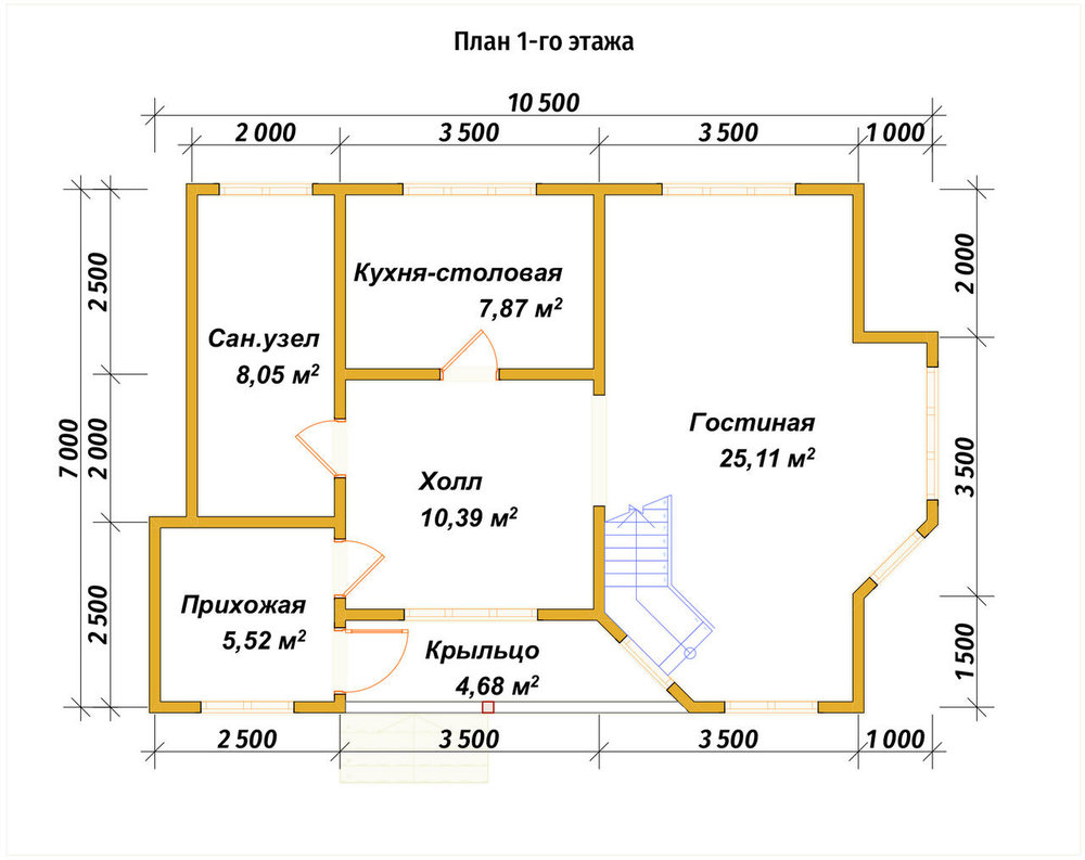 3D Проект П-1269 — план 1