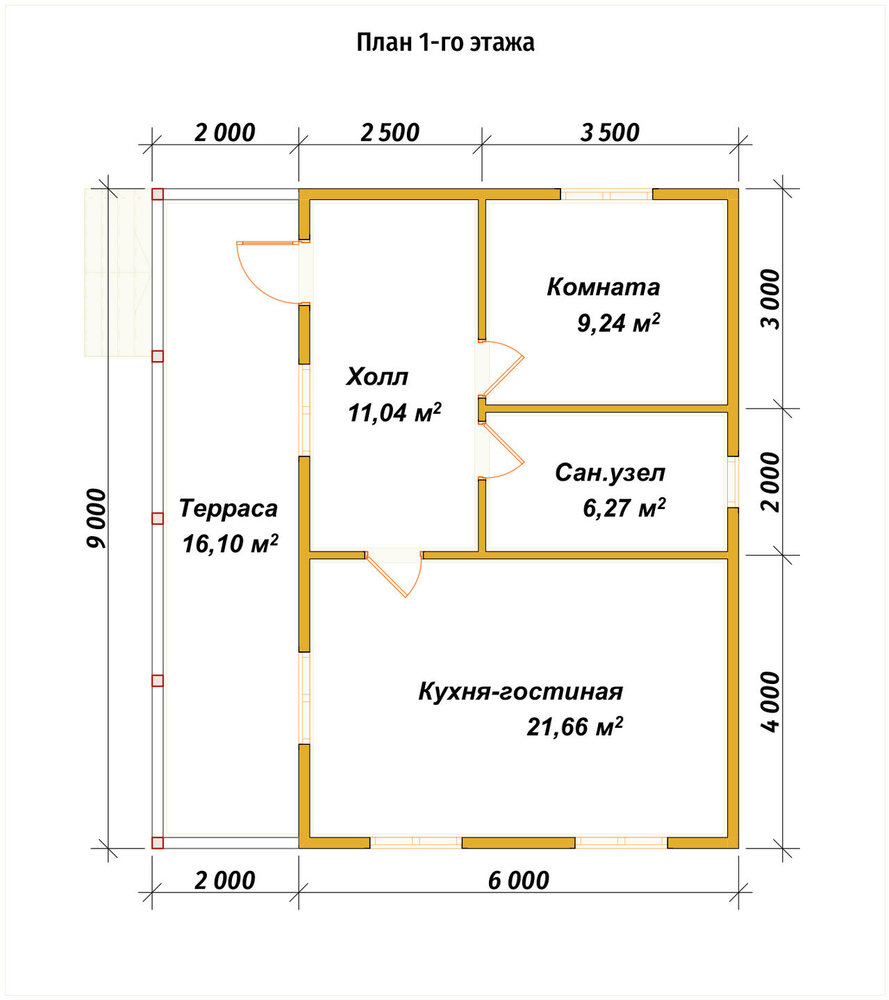3D Проект П-1282 — план 1