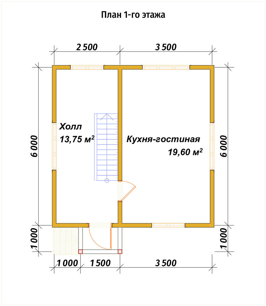 3D Проект П-1302 — план 1