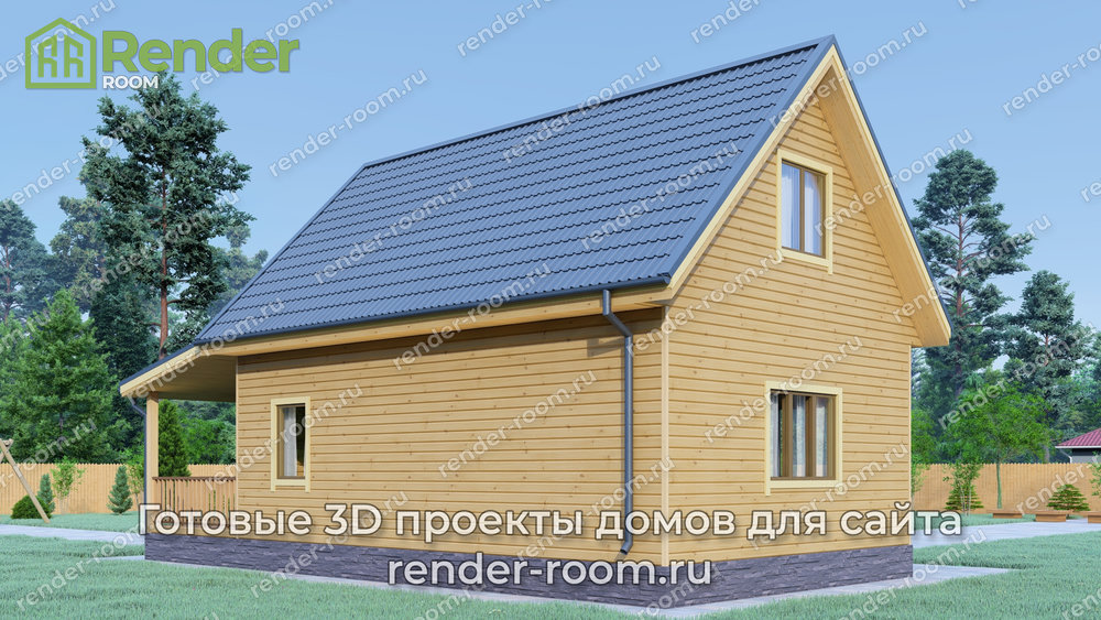 3D Проект П-1304 — миниатюра 3