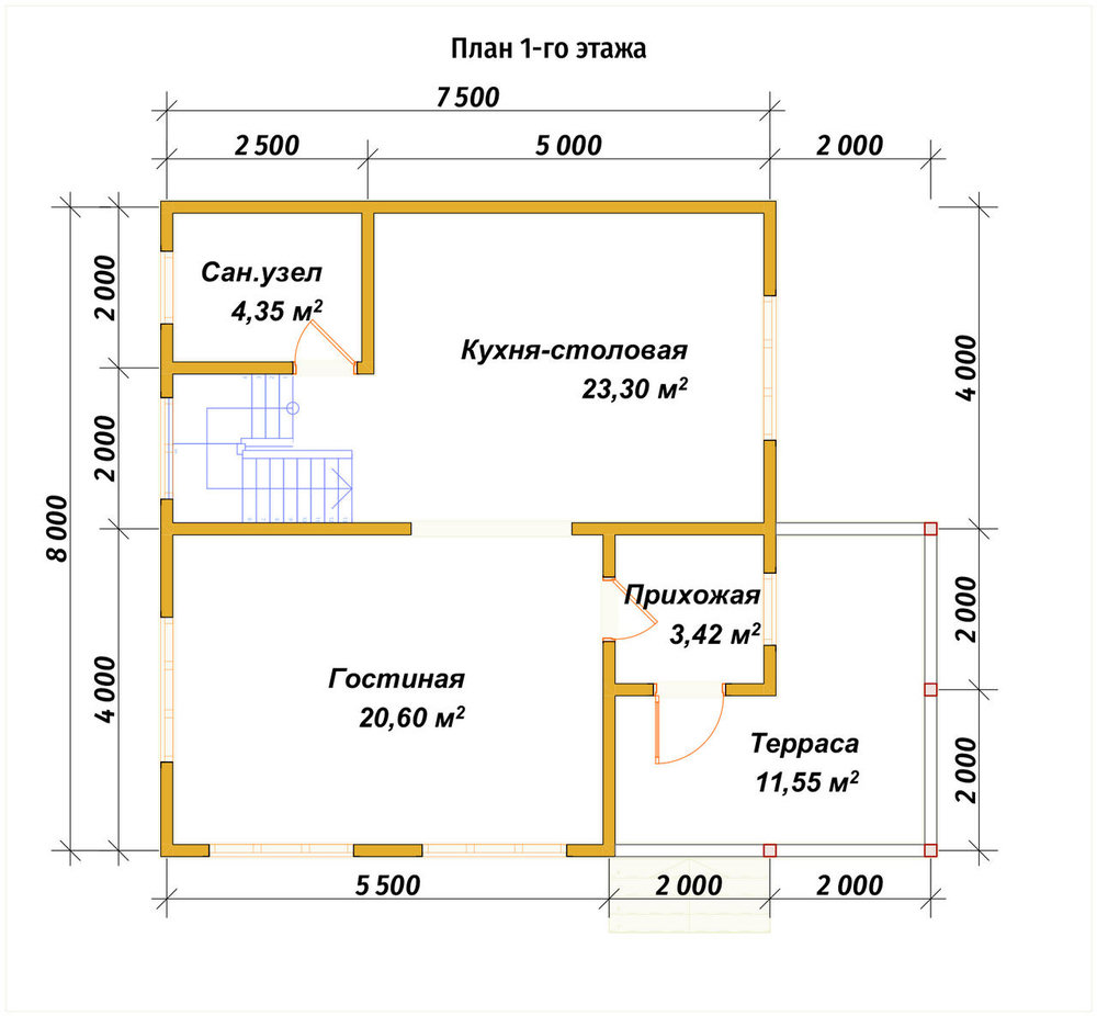 3D Проект П-1311 — план 1