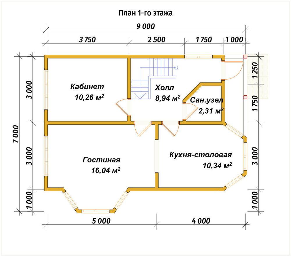 3D Проект П-1314 — план 1