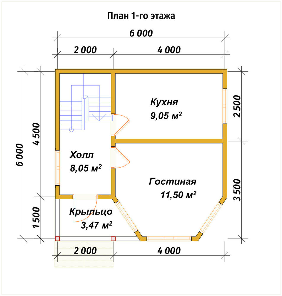 3D Проект П-1317 — план 1