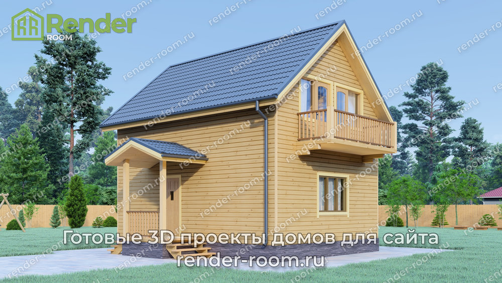 3D Проект П-1318 — миниатюра 3