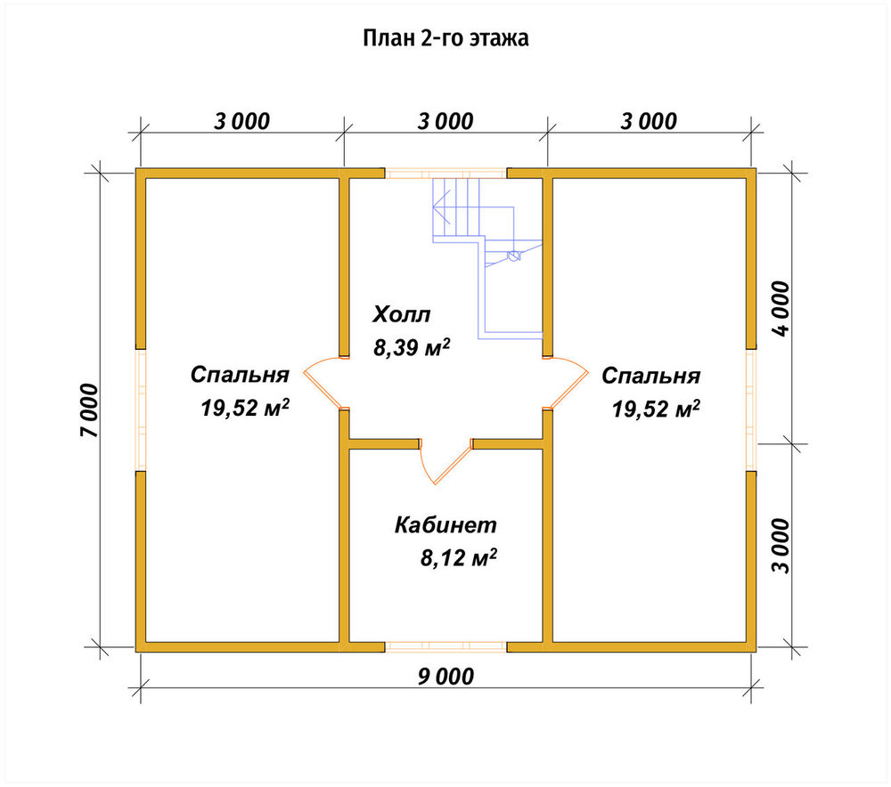 3D Проект П-1322 — план 2