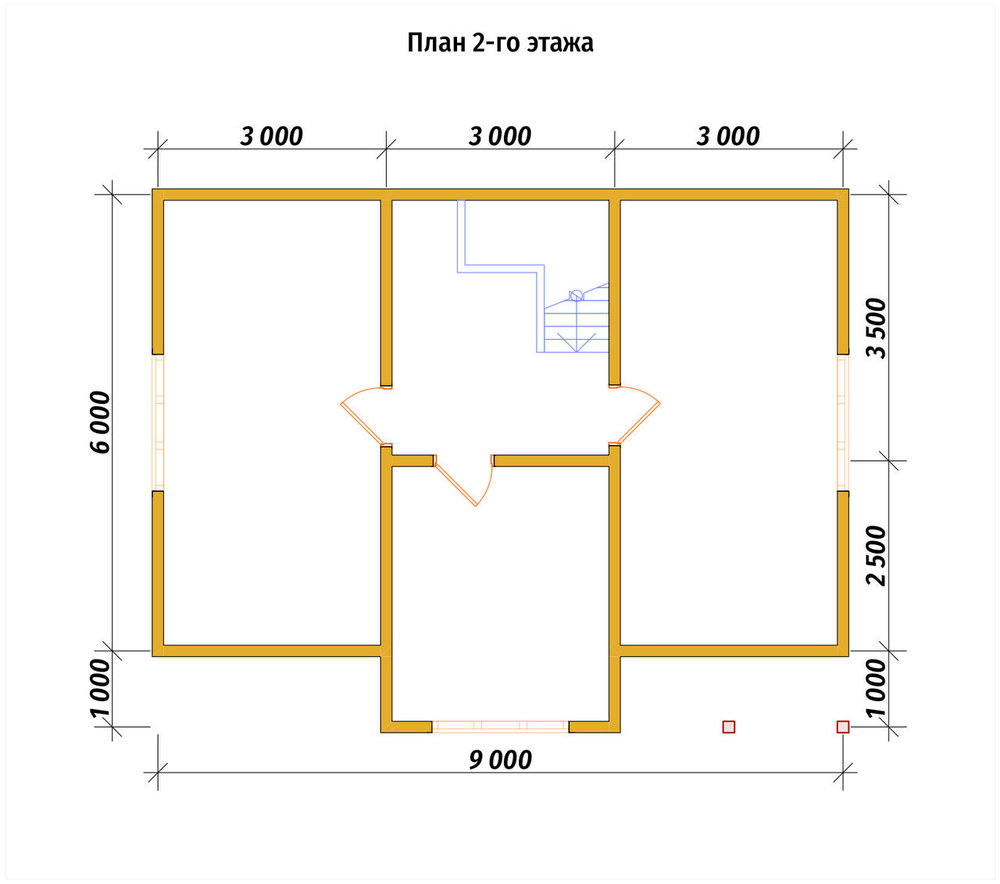 3D Проект П-1323 — план 2