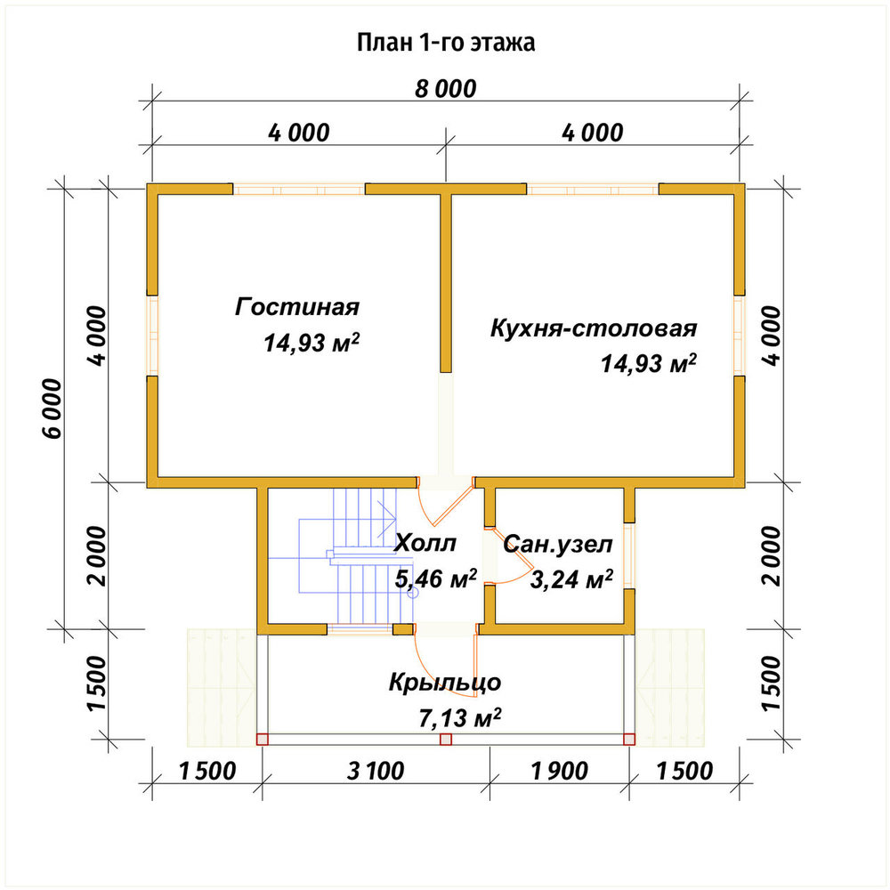 3D Проект П-1324 — план 1
