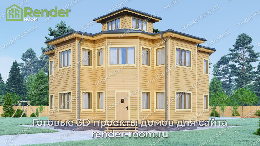3D Проект П-1332 — миниатюра 3