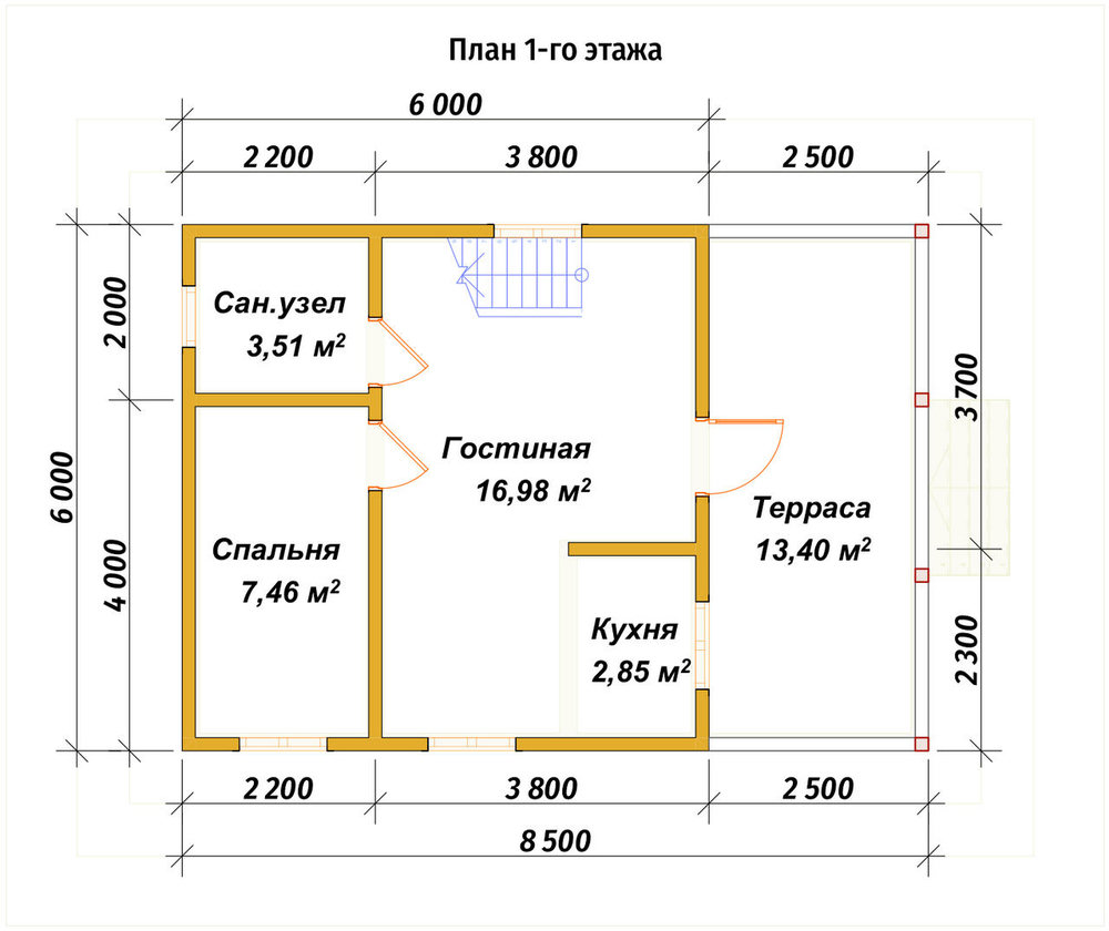 3D Проект П-1355 — план 1
